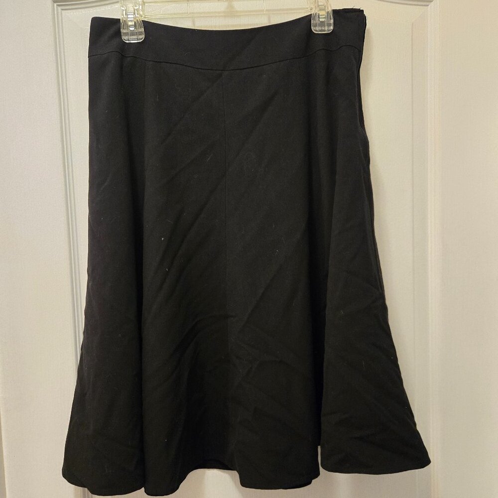 Black A-Line Skirt